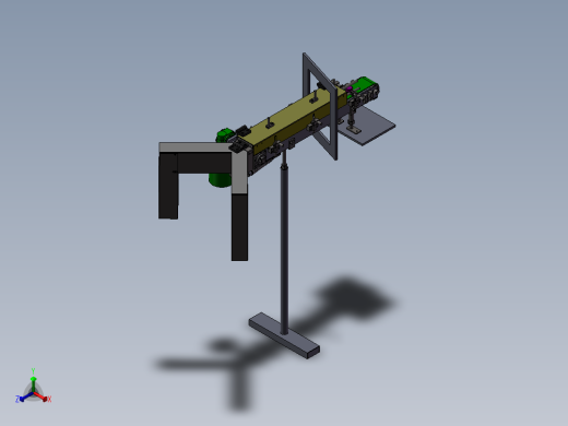 流水线物料板正等轴测缩略图