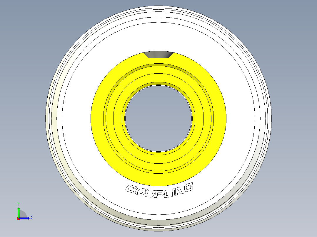 15个星联轴器集合-配置左视图
