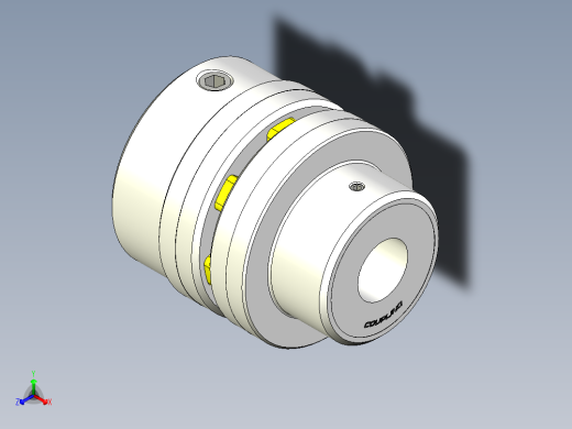 15个星联轴器集合-配置正等轴测缩略图