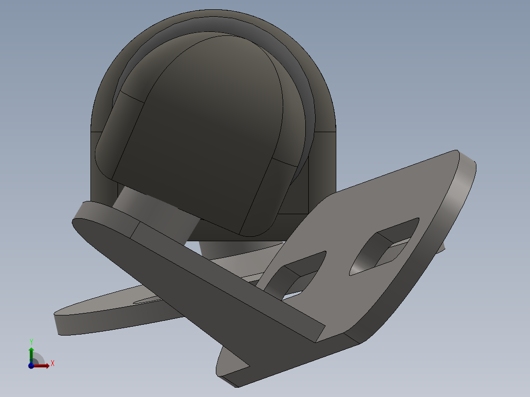 气弹簧气撑前视图