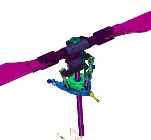 直升机动力旋转翼面缩略图