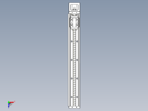 钢基模组-TPA-KSR-6005C-500A1-M-F0S0俯视缩略图