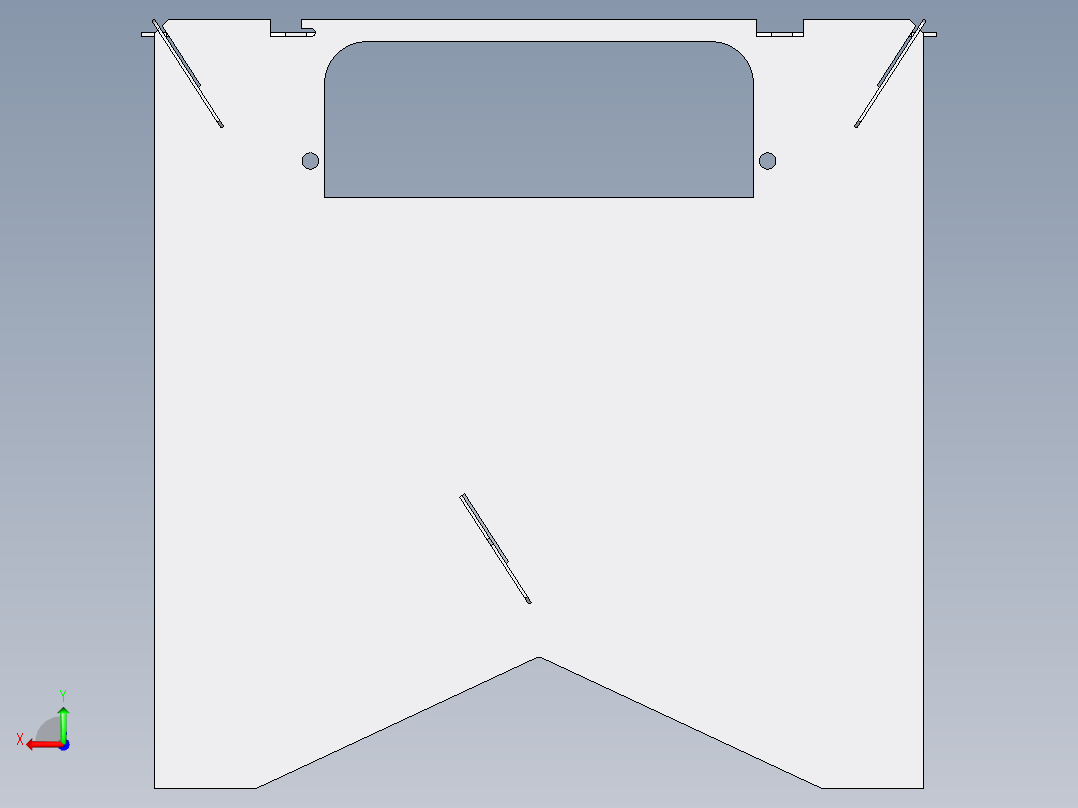 烧烤-烧烤架后视图