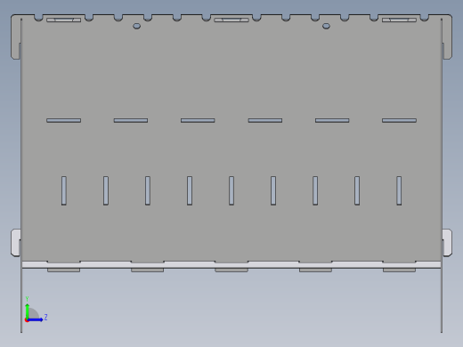 烧烤-烧烤架左视缩略图