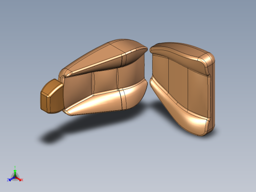 汽车座椅 (20)正等轴测缩略图