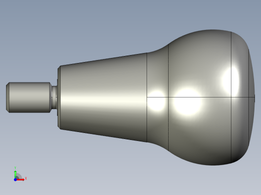 把手IEL+x-3D多系列多零件图纸模型前视缩略图