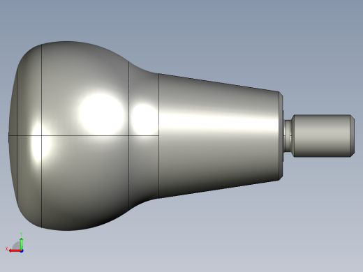 把手IEL+x-3D多系列多零件图纸模型后视缩略图