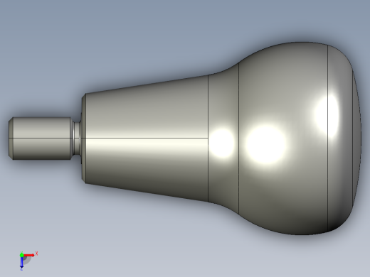 把手IEL+x-3D多系列多零件图纸模型俯视缩略图