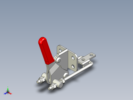 門閂式夾鉗SSP(B)-3D多系列多零件图纸模型