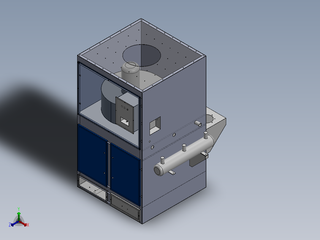 PY-FJ9正等轴测图