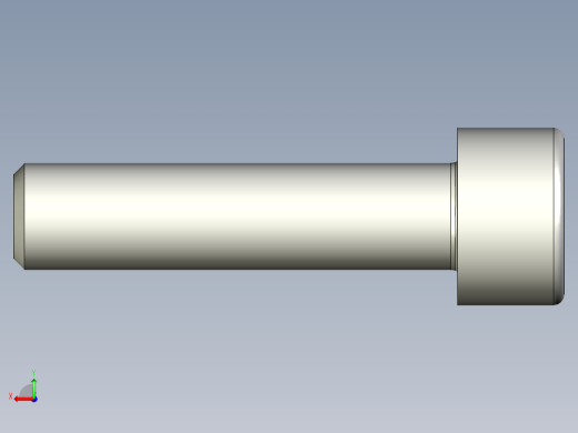 内六角螺钉-BOLT-M6-25-16-6-10-6-R0.6.stp后视缩略图