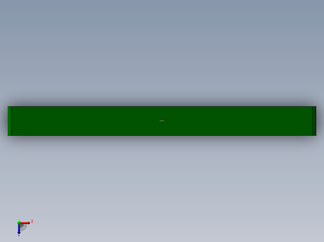 PVC皮带（不带平台）俯视图