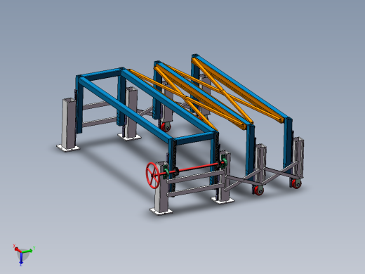 上升前后移动棚