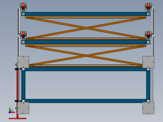 上升前后移动棚前视缩略图