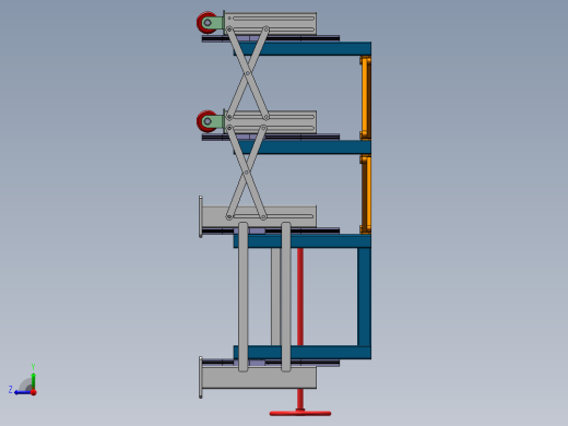 上升前后移动棚右视缩略图