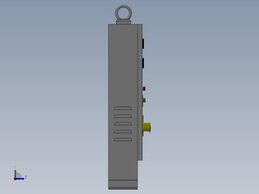 分电箱electric-panel-3.snapshot.2-sw 三维 图纸左视缩略图