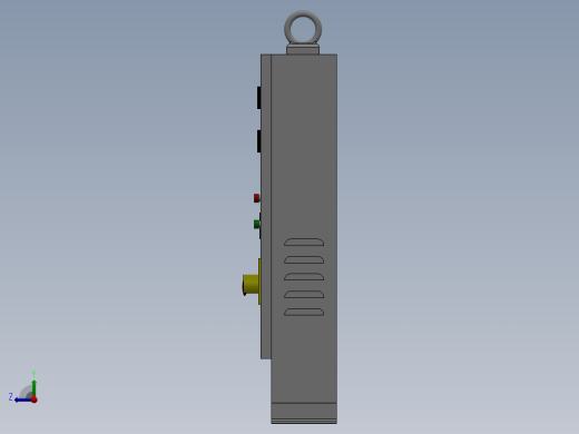 分电箱electric-panel-3.snapshot.2-sw 三维 图纸右视缩略图