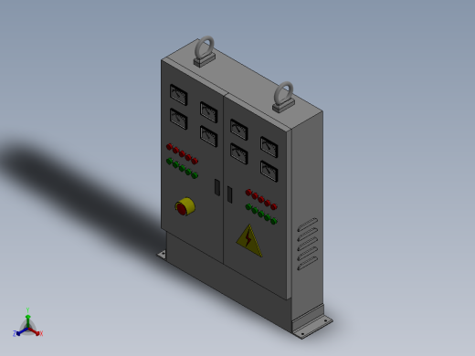 分电箱electric-panel-3.snapshot.2-sw 三维 图纸正等轴测缩略图