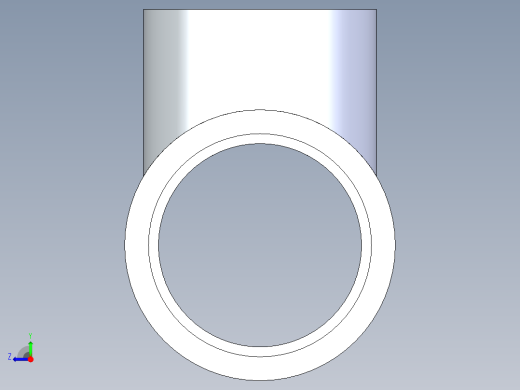 CPVC管件02-Sch80_ReducingTee_SxSxS_9801-292_2.5in x 2in右视缩略图