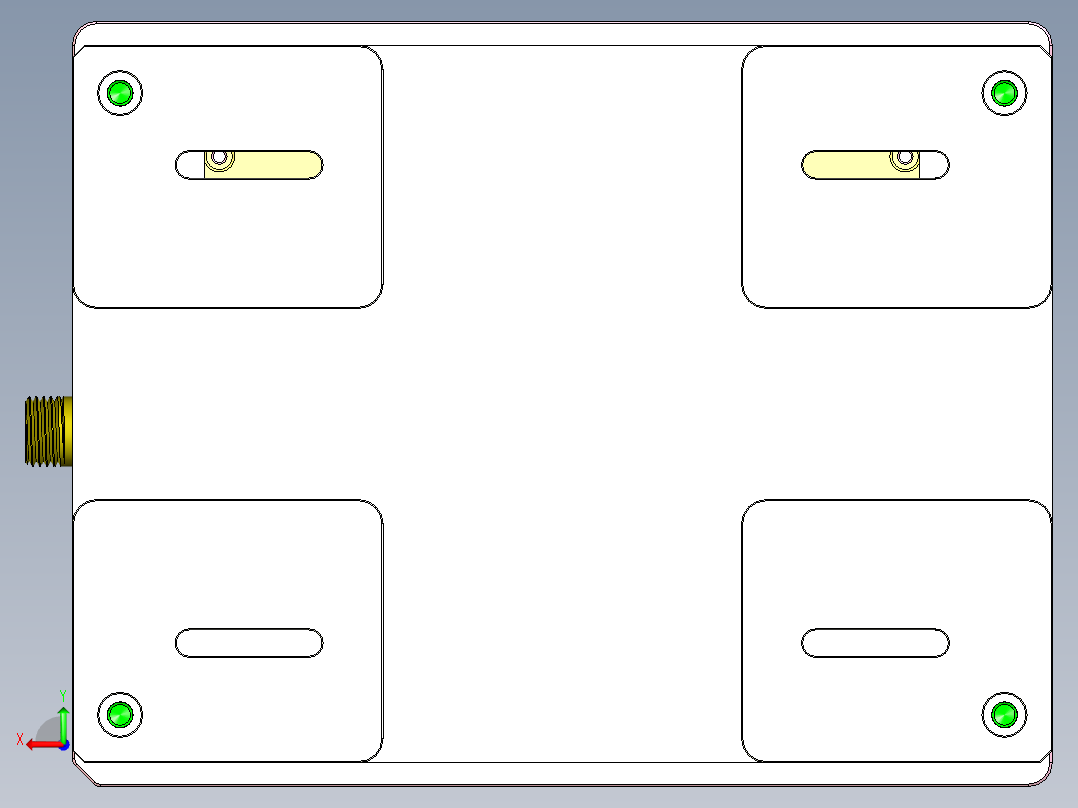 FONE-D-CNC6笔记本CNC工装夹具三维模型-1114后视图