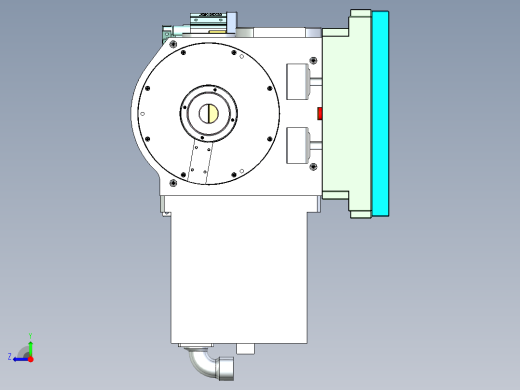 X1008-笔记本CNC工装夹具三维模型CNC2-0113右视缩略图
