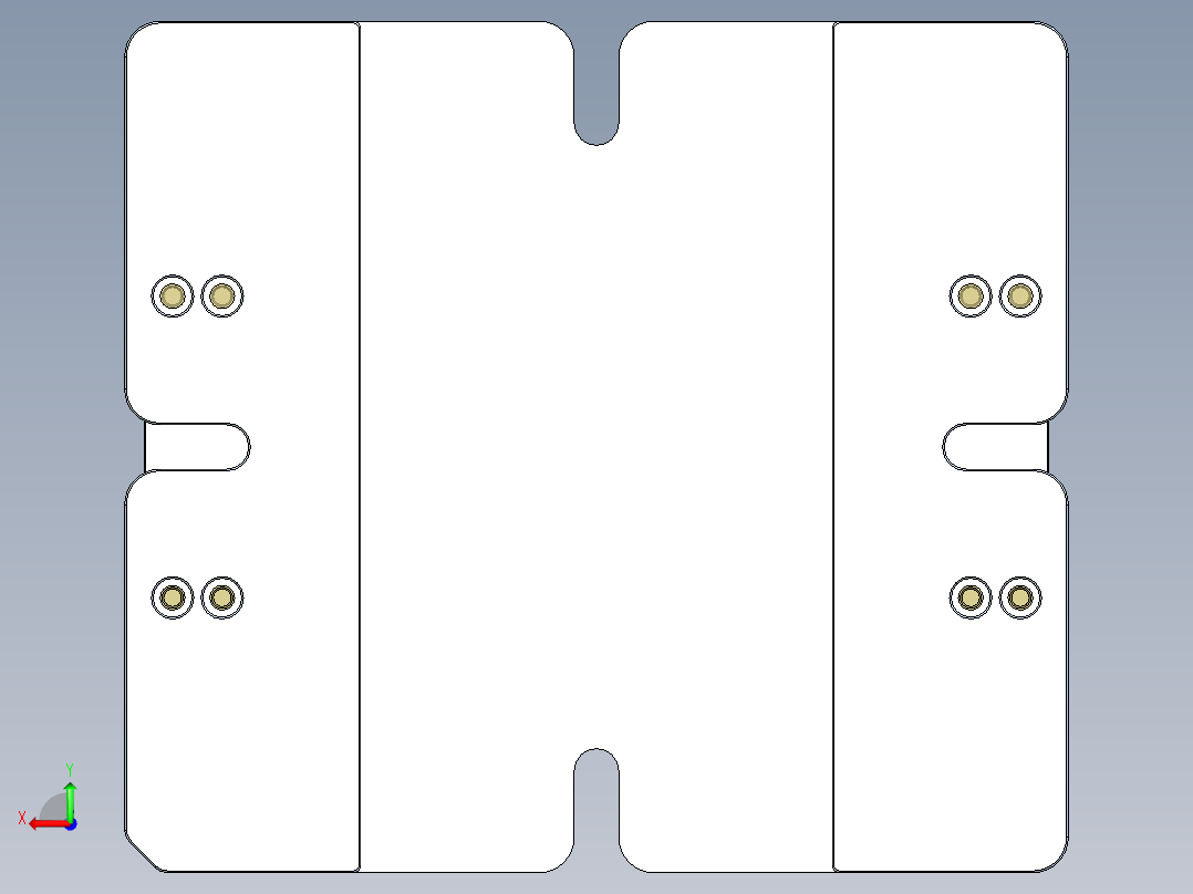 X2-CNC8笔记本CNC工装夹具三维模型-1104后视图