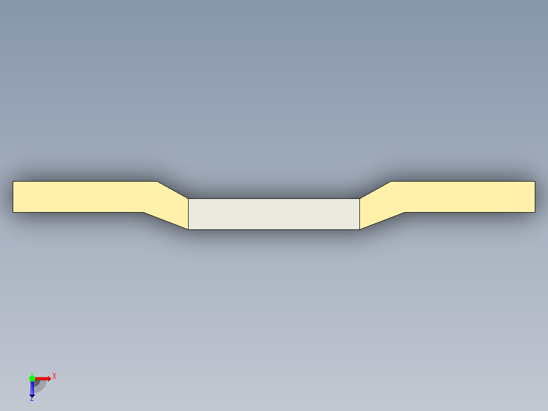 铜分流器 PCB 1mOhm 7W俯视图