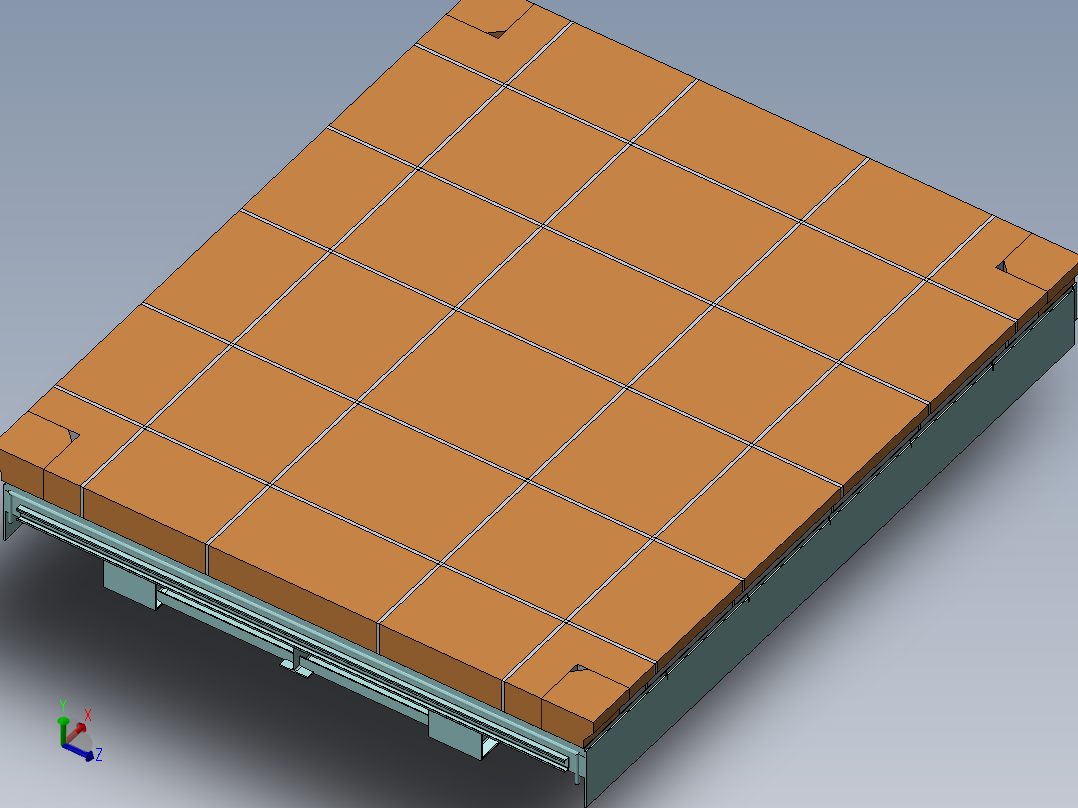 04、QH077窑车砌筑主视图