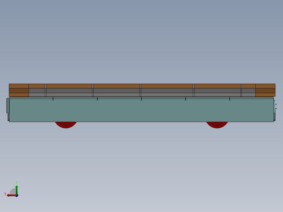 04、QH077窑车砌筑后视图
