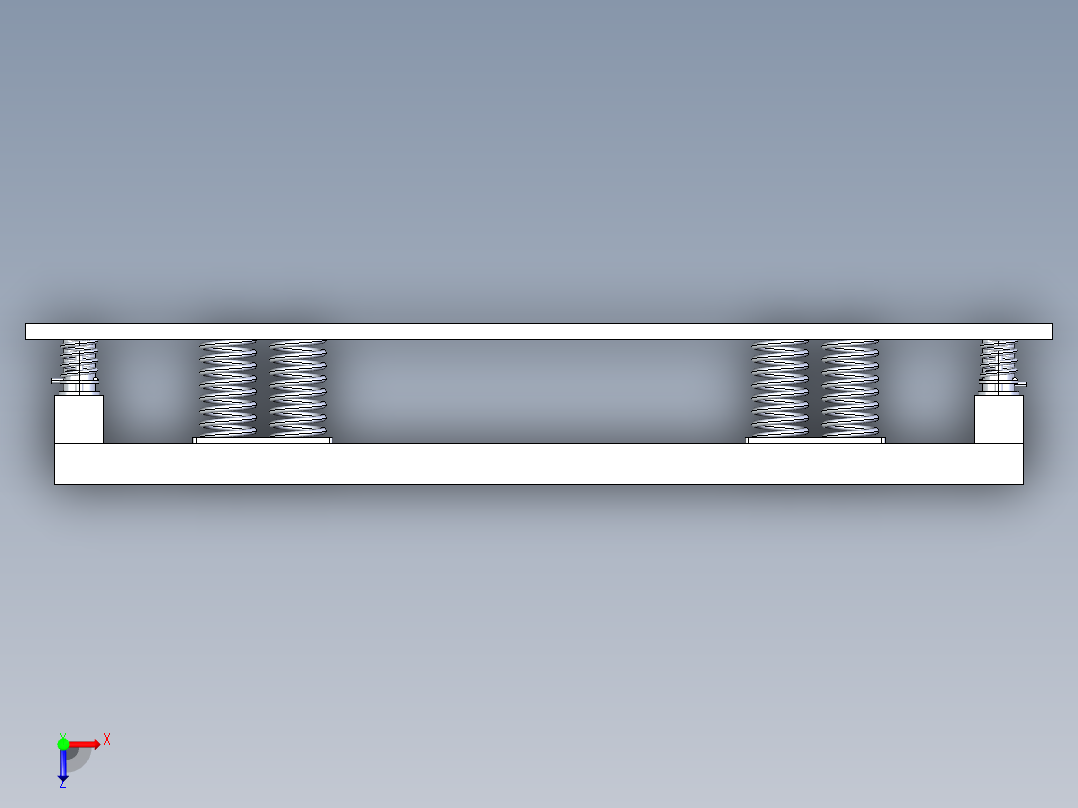 A0002578-主动隔振（AVI-400M单元模块）俯视图