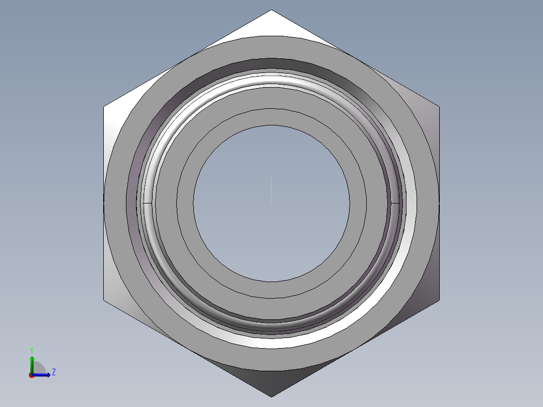 直通变径接头、2C-45-52左视图