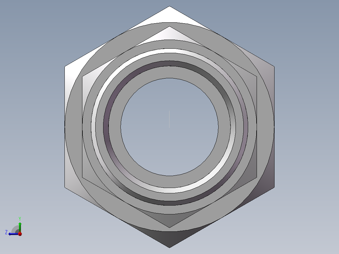 直通变径接头、2C-45-52右视图