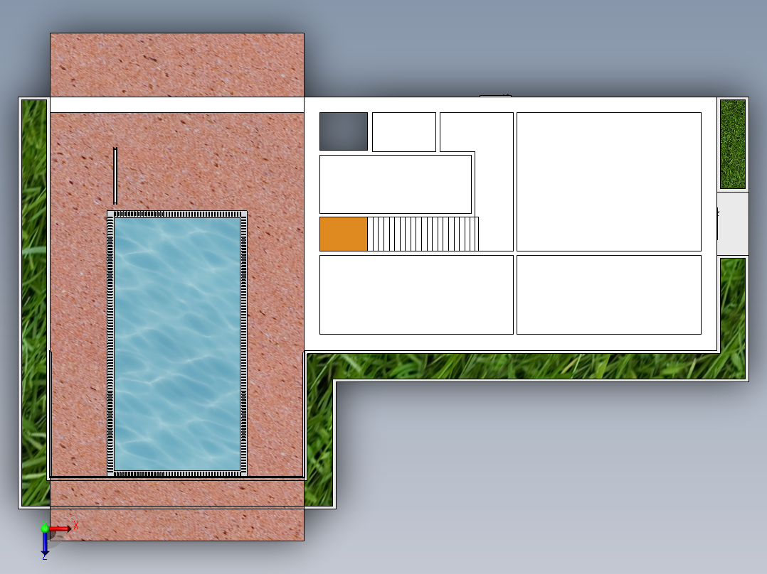 房子、建筑(116)俯视图