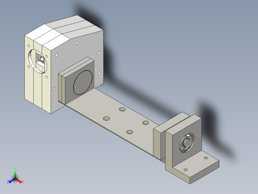 B3004115-龙门吊装机构正等轴测缩略图