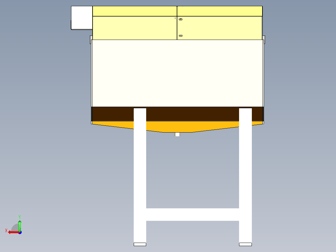 CT6SZH-80下料板式链改造（冰白 两套）后视图