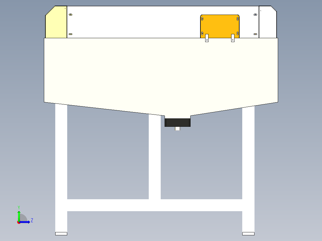 CT6SZH-80下料板式链改造（冰白 两套）左视图