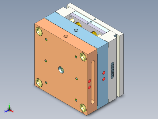 台灯底座（两板模）