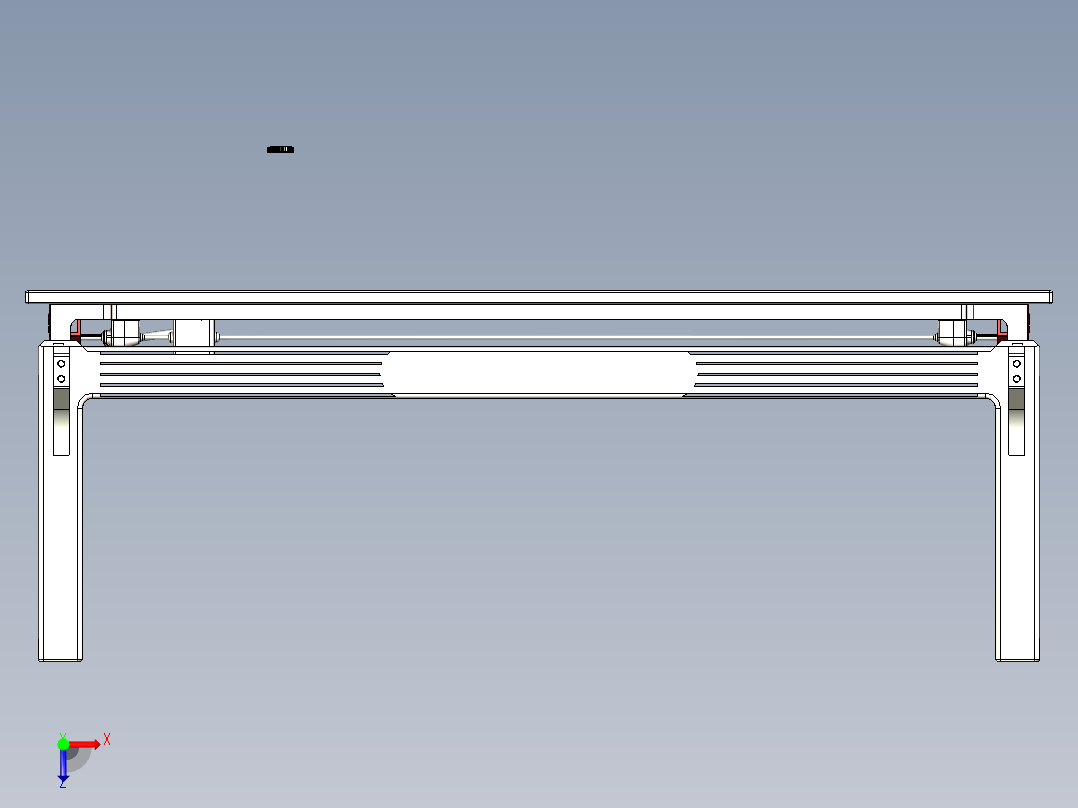 工作台workbench-for-sovella--stp stl俯视图