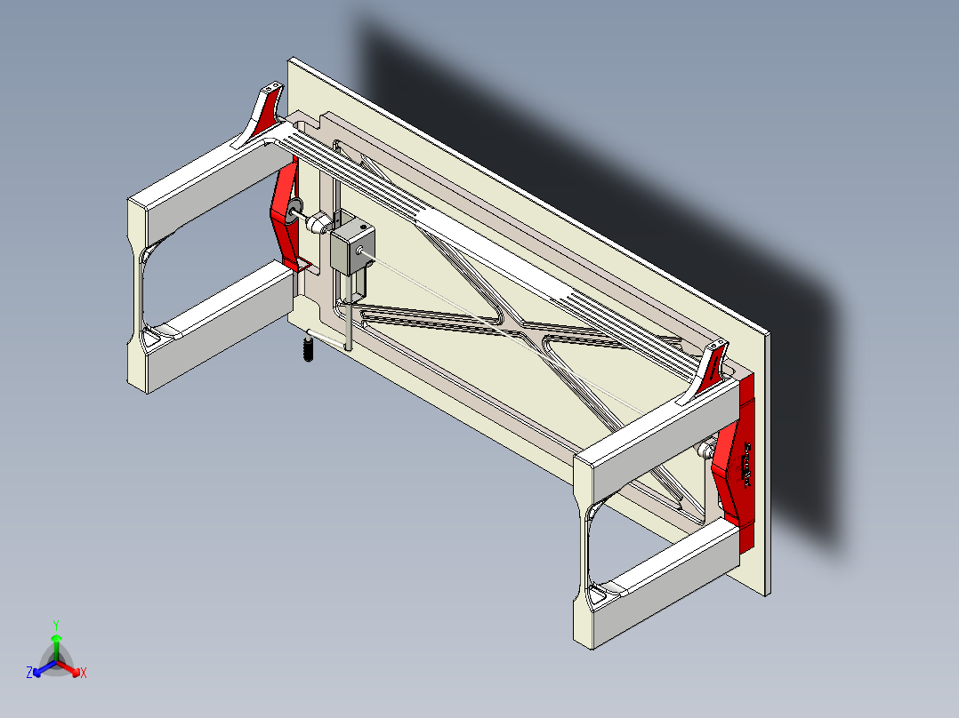 工作台workbench-for-sovella--stp stl正等轴测图