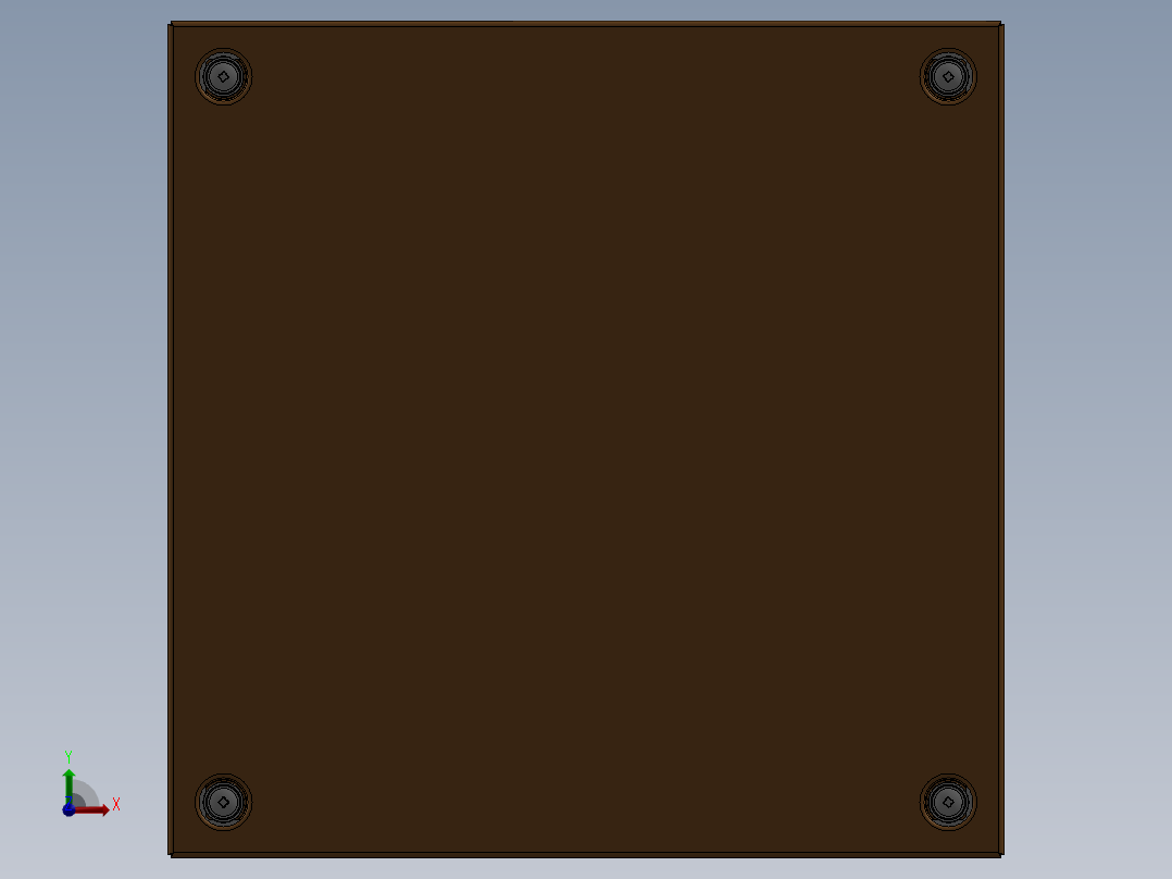 300x300x80电箱前视图