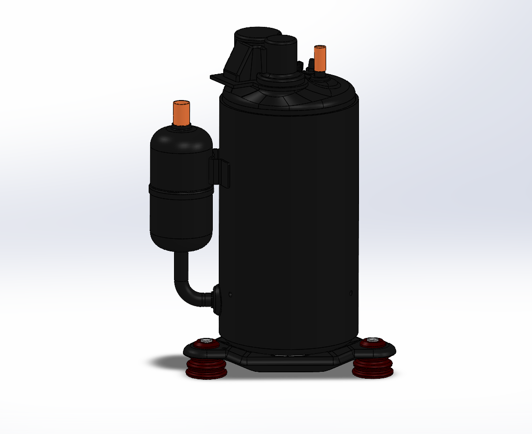 SM090-4VM涡旋压缩机模型