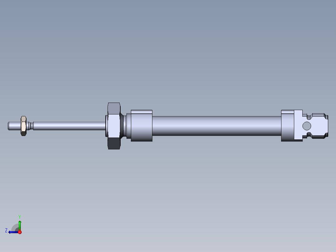 费斯托气缸14326_DSNU-8-35-P-A右视图