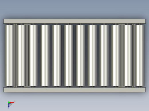 滚筒输送线可升降俯视缩略图