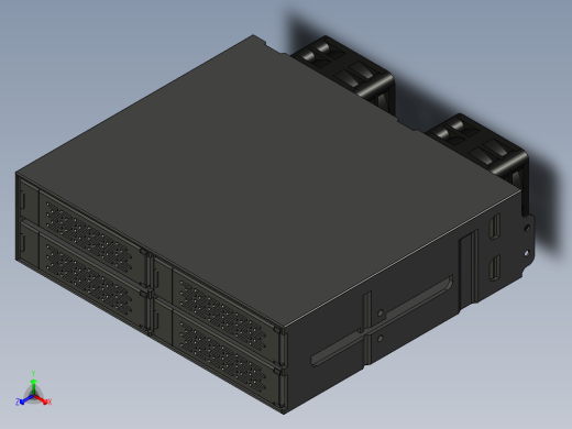 冰冷码头 ToughArmor MB699VP-B V3正等轴测缩略图