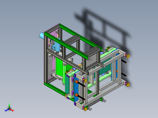 凸轮打磨机抛光机3D模型图纸