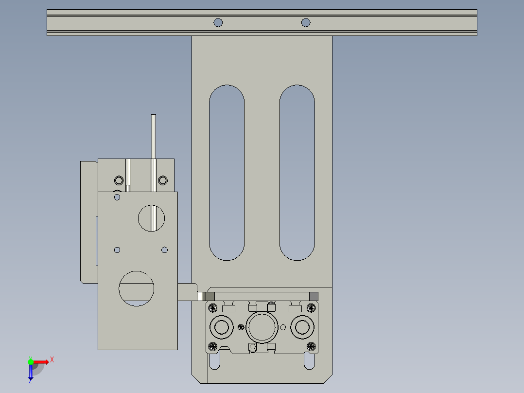 BPM-载具夹板装置A俯视图