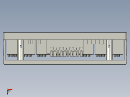 拓贝斯八位分线端子台S08602俯视缩略图