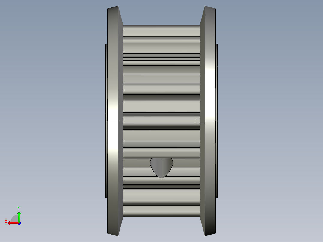 改354K04057同步轮HTPA18S5M100-A-P8后视图