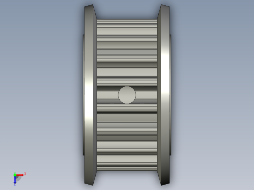 改354K04057同步轮HTPA18S5M100-A-P8俯视缩略图
