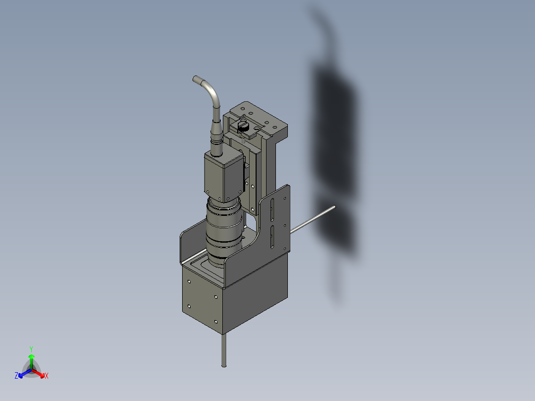 06-00-01CCD组件正等轴测图